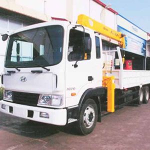 xe tải hyundai HD210 gắn cẩu soosan 6 tấn