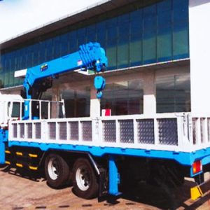 xe tải hyundai HD210 gắn cẩu dongyang 6 tấn